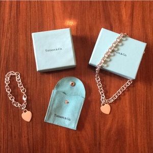 Set of Tiffany necklace & bracelet